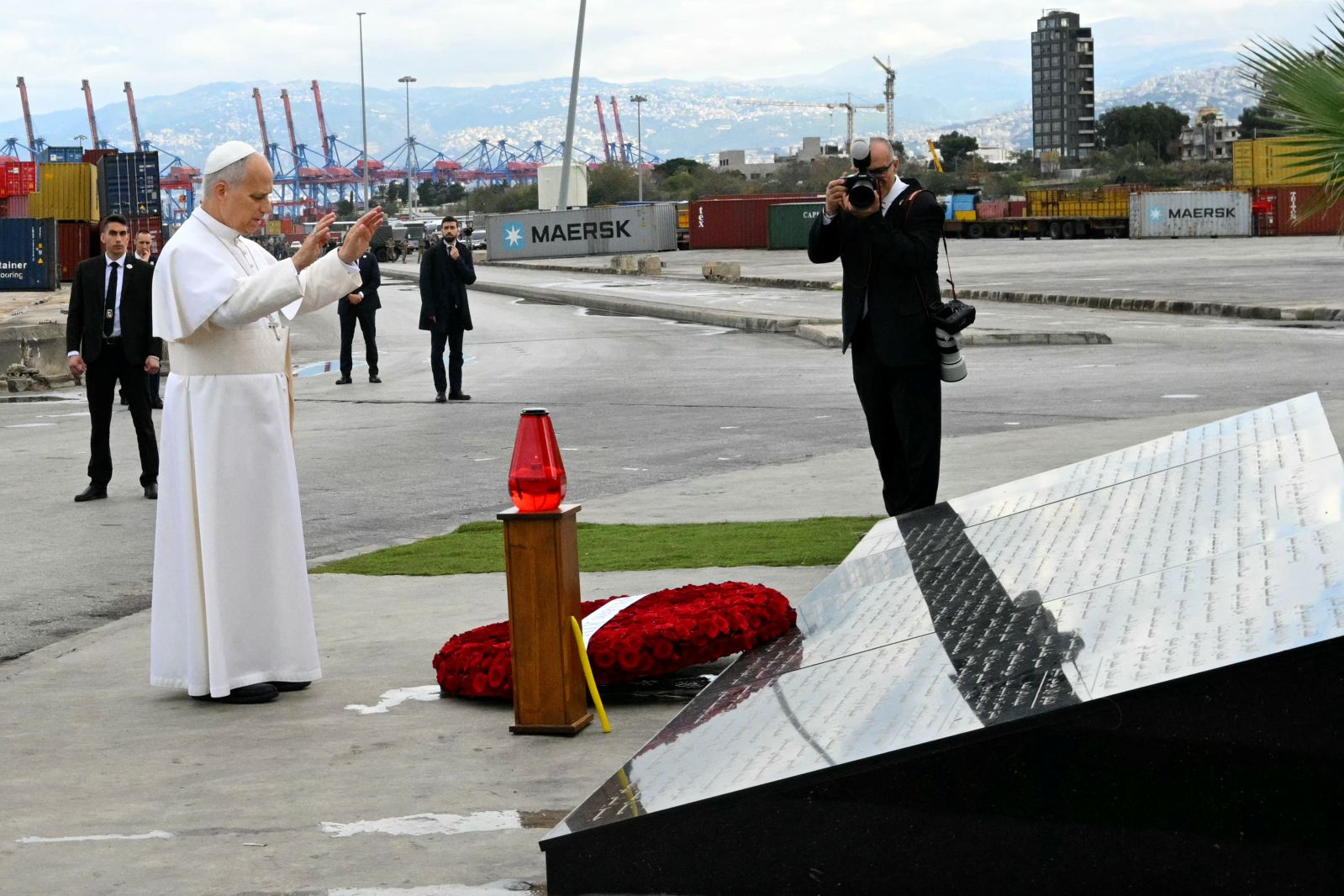 The political weight of Pope Leo’s XIV visit to the Beirut Port blast site