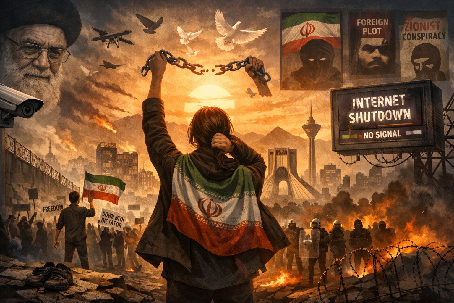 Protests Under Fire, Truth Under Siege in Iran